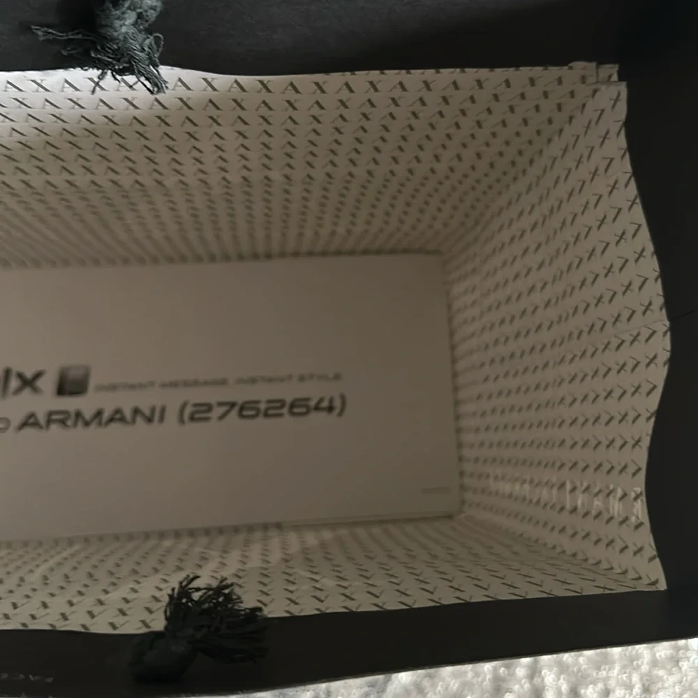 ARMANI EXCHANGE Gift Shopping Paper Bag